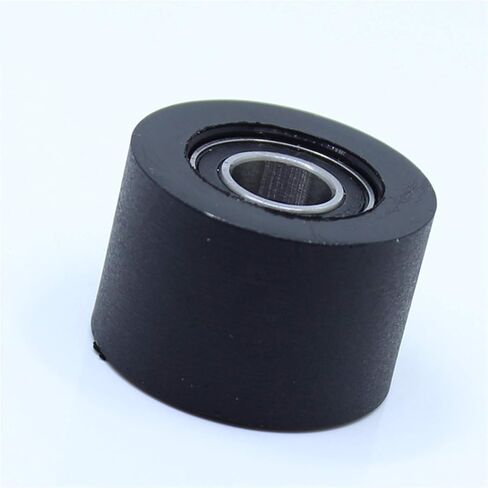 Power Transmission Products PU 6800 Bearing 10x35x30mm Shaft 10mm PU Pulley Roller with Two Bearings Low Noise Polyurethane for Drawing Machine Ball Bearings(10Pcs) in Saudi Arabia
