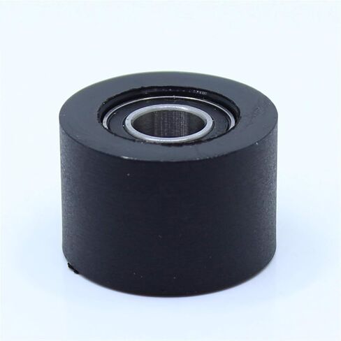 Power Transmission Products PU 6800 Bearing 10x35x30mm Shaft 10mm PU Pulley Roller with Two Bearings Low Noise Polyurethane for Drawing Machine Ball Bearings(10Pcs) in Saudi Arabia