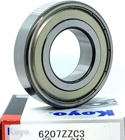 KOYO Japan 6207 ZZ C3 Deep Groove Ball Bearing, Metal Shielded 35x72x17 mm in Saudi Arabia