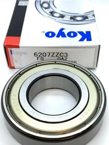 KOYO Japan 6207 ZZ C3 Deep Groove Ball Bearing, Metal Shielded 35x72x17 mm in Saudi Arabia