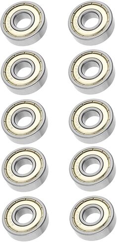6000ZZ Metal Sealed Ball Bearing Long Lifespan for The Pump Industry, Plastic Machine, 10x26x8mm Set from 10 in Saudi Arabia