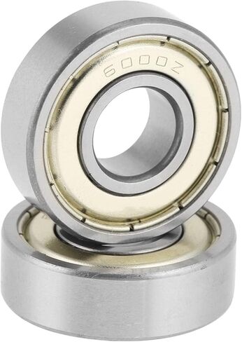 6000ZZ Metal Sealed Ball Bearing Long Lifespan for The Pump Industry, Plastic Machine, 10x26x8mm Set from 10 in Saudi Arabia