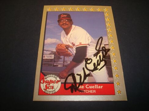 Mike Cuellar 1990 Pacific #46 Super Sox Oiroles وقعت توقيعه أصلي TD - MLB بطاقات البيسبول الموقعة MLB in Saudi Arabia