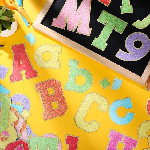 134 Pcs 5 Inch Bulletin Board Letters for Classroom Colorful Alphabet Numbers Combo Set Cool for School Cutouts Letter for Bulletin Board Display Chalkboard School Decor in Saudi Arabia