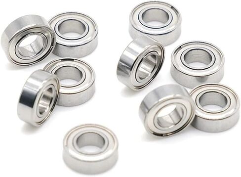 SR166ZZ 4.763X9.525X3.175 Mm Bearing Inch Miniature Stainless Steel SR166 ZZ Ball Bearings RC Model Parts 5PCS in Saudi Arabia