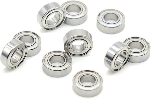 SR166ZZ 4.763X9.525X3.175 Mm Bearing Inch Miniature Stainless Steel SR166 ZZ Ball Bearings RC Model Parts 5PCS in Saudi Arabia