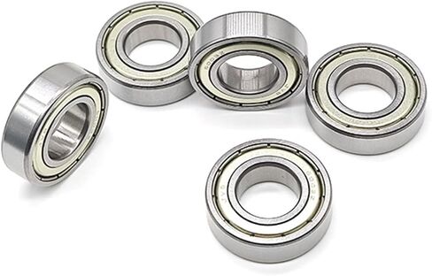 6003ZZ 17x35x10 mm Deep Groove Bearing 6003ZZ Ball Bearings 6003 EMQ 2PCS in Saudi Arabia