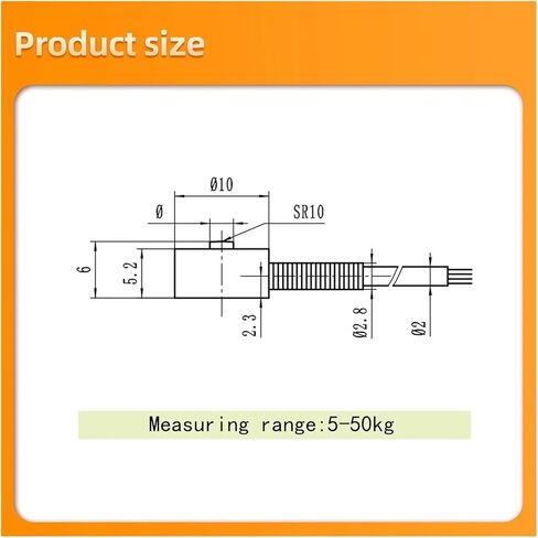 Mini Load Cell Sensor with Indicator Display The Pressure Tension Sensor 5KG 10KG 20KG 30KG 50KG(50KG and Indicator) in Saudi Arabia