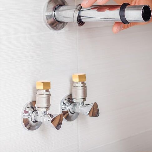 4pcs Brass Pipe Caps, Brass 3/8 Inch NPT Caps with Rubber Washers Hex Threaded Head Cap NPT Female Pipe Plug Hex Compression End Plumbing Fittings for Water Line in Kuwait