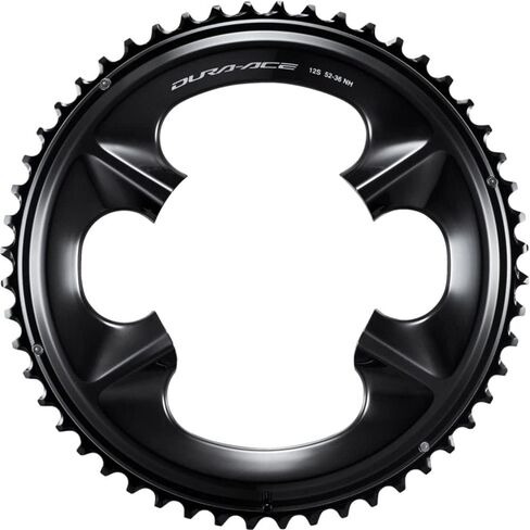SHIMANO DURA-ACE 9200 OUT RING OUTER CHAINRING 52T 110mm ASYMMETRIC BLACK in Saudi Arabia