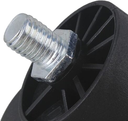 Nylon Casters Furniture Wheels with Metal Screw Thread Stem for Goods Shelf Storage Rack Pack of 5 in Saudi Arabia
