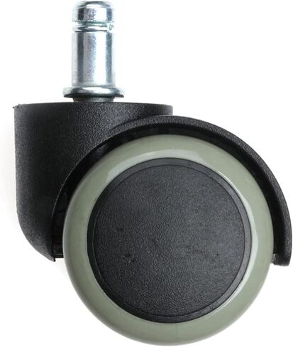 Universal Mute Wheel Black Brown Replacement Chair Swivel Caster Rubber Rolling Rollers Wheels 1Pcs in Saudi Arabia