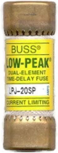 Cooper Bussmann LPJ-20SP (LPJ20SP), Fuse 20A 600V Time Delay Class J Dual Element in Saudi Arabia