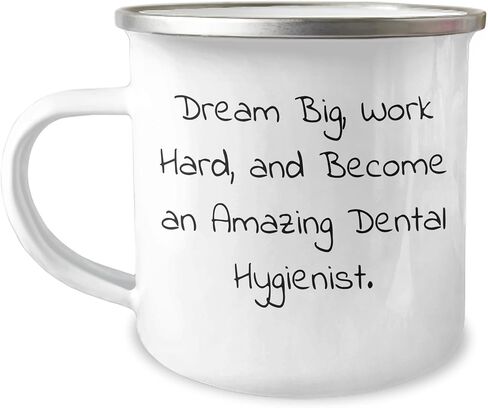 Dream Big ، Gift Big ، Dental Hegienist Absing Mug من الأصدقاء إلى أخصائي صحة الأسنان in Saudi Arabia