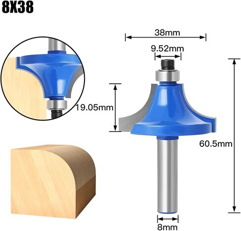 Drill Bit 8-inch Handle 1pcs(2pcs) in Kuwait