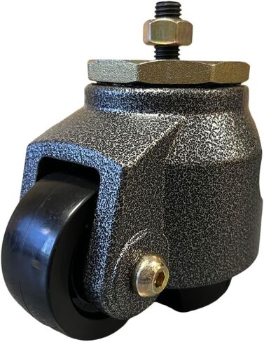 4 S-Type Roiveling Casters Nylon Wheels 80s Hexagon Top Plate مع Bolt & Nut مشمولة in Kuwait