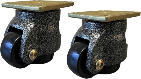 4 S-Type Roiveling Casters Nylon Wheels 80s Hexagon Top Plate مع Bolt & Nut مشمولة in Kuwait