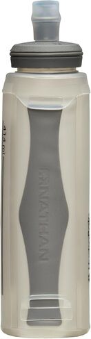 Nathan - Pinnacle 18oz قارورة ناعمة سوداء/عاكسة OSFM in Saudi Arabia