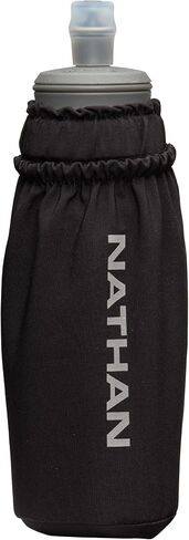 Nathan - Pinnacle 18oz قارورة ناعمة سوداء/عاكسة OSFM in Saudi Arabia