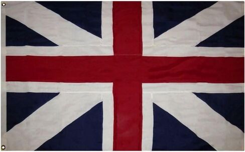 3x5 Embroidered Sewn England Kings Colors 600D NYLON Flag Banner Grommets in Saudi Arabia