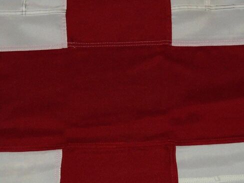 3x5 Embroidered Sewn England Kings Colors 600D NYLON Flag Banner Grommets in Saudi Arabia