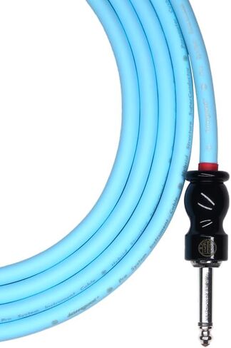 كابل الغيتار 15 قدمًا ، 1/4 بوصة مستقيم/كابل أداة زاوية ، سلك أمبير كهربائي ل amp bass والأدوات (cc purple مضفر) in Kuwait