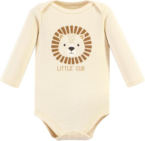Hudson Baby Unisex Baby Cotton Long-sleeve Bodysuits, Nyc, 18-24 Months US in Saudi Arabia