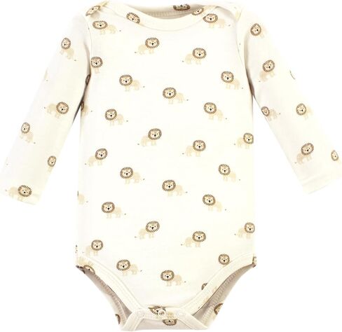 Hudson Baby Unisex Baby Cotton Long-sleeve Bodysuits, Nyc, 18-24 Months US in Saudi Arabia