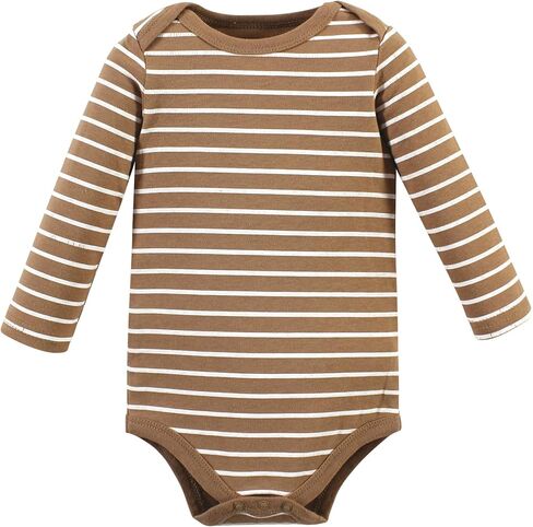 Hudson Baby Unisex Baby Cotton Long-sleeve Bodysuits, Nyc, 18-24 Months US in Saudi Arabia