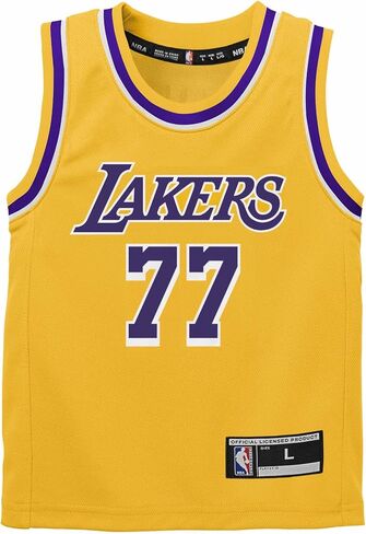 Luka Doncic Los Angeles Lakers NBA Kids 4-7 Yellow Gold Icon Edition Player Jersey in Saudi Arabia