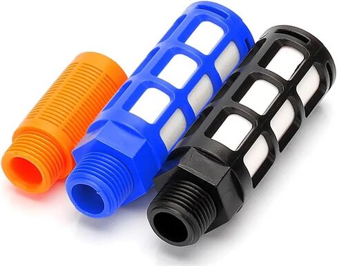 1/8 1/4 3/8 1/2 Male Thread Air Silencer Plastic Exhaust Muffler Pneumatic Absorb Noise Filter Slip Lock(Psl-02) in Saudi Arabia