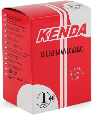 Kenda 12-1/2X1.75/2-1/4 AV Bent, Valve - Low Lead for Use with in Saudi Arabia