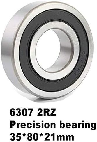 Power Transmission Products 6307-2RZ High-Speed Deep Groove Ball Precision Motor Bearings 35x80x21mm Precision Motor Bearings 6307-2RZ Ball Bearings(1pcs 1/2inch) in Saudi Arabia