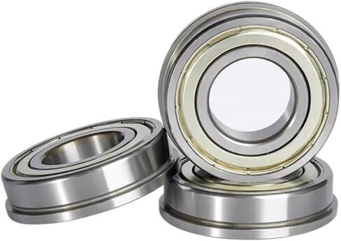 3PCS P5 Flange Bearing F6200/6201/6202/6203/6204/6205/6206/6207/6208/6209/F6210 ZZ Deep Groove Flanged Ball Bearings(F6206-ZZ 30x62x16mm) in Saudi Arabia