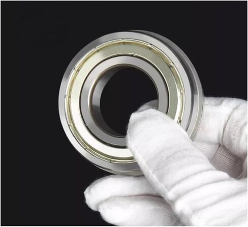 3PCS P5 Flange Bearing F6200/6201/6202/6203/6204/6205/6206/6207/6208/6209/F6210 ZZ Deep Groove Flanged Ball Bearings(F6206-ZZ 30x62x16mm) in Saudi Arabia