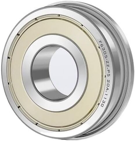 3PCS P5 Flange Bearing F6200/6201/6202/6203/6204/6205/6206/6207/6208/6209/F6210 ZZ Deep Groove Flanged Ball Bearings(F6206-ZZ 30x62x16mm) in Saudi Arabia