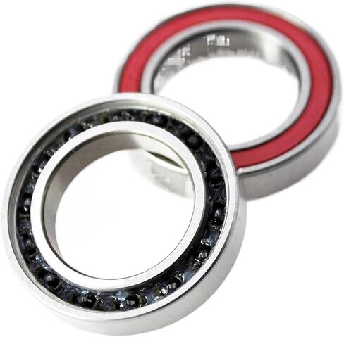 2/10pcs السيراميك الهجين 6802 2RS المحمل 15x24x5 مم 6802RS نيتريد سيليكون لدراجة الدراجة 15 ملم محامل الكرة الداخلية (2pcs) in Saudi Arabia