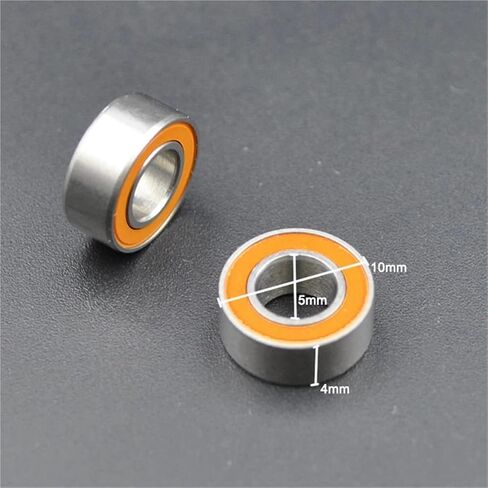 10pcs Hybrid Ceramic Bearing Stainless Casting Spinning Fishing Reels 4x10x4mm 5x8x2.5 6x12x4 8x12x3.5 mm Mini Ball Bearings(SMR126 6X12X4mm) in Saudi Arabia