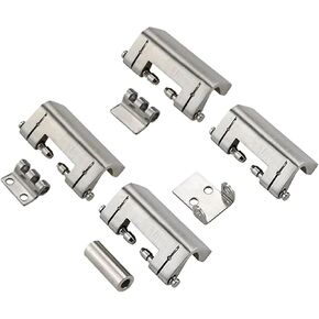 304 Stainless Steel Door Hinges Detachable 1Pcs(Claw Shape with Hole) in Saudi Arabia