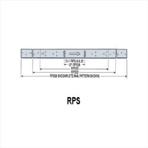 (50 عدد) Simpson Strong-Tie RPS22 1-1/2 بوصة × 22-5/16 بوصة حزام الرجعية in Saudi Arabia
