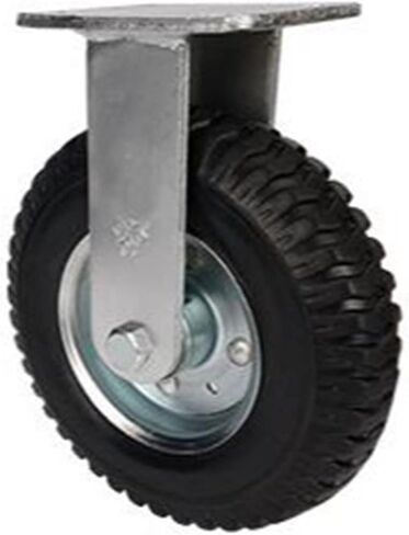 8 Inch Normal Caster Inflatable Rubber Wheel Universal Heavy 1Pcs(8-inch-B-braked) in Saudi Arabia