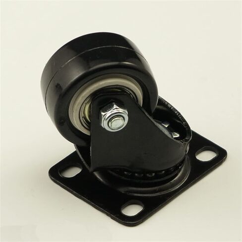 Black 40mm Replacement Swivel Casters Sofa Chairs Office for Trolley Furniture Caster Wheels 4Pcs in Saudi Arabia