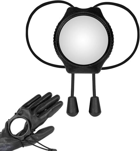 360 Observe Diving Wrist Mirror,Scuba Dive Convex Mirror with Bungee Cord for Enhanced Situational Awareness and Safety in Saudi Arabia
