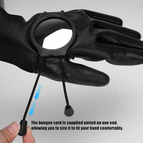 360 Observe Diving Wrist Mirror,Scuba Dive Convex Mirror with Bungee Cord for Enhanced Situational Awareness and Safety in Saudi Arabia