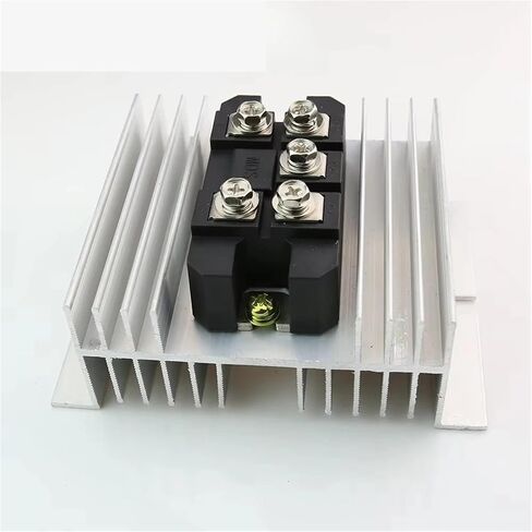 Three Phase Rectifier Bridge MDS150A Bridge Rectifier Module Installation Radiator W-95 125mm x 90mm x 50mm Installed in Saudi Arabia
