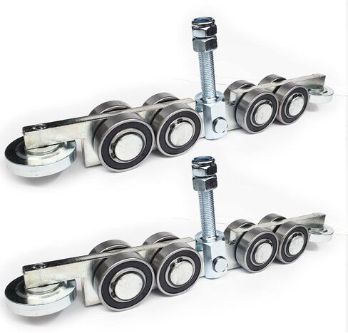 LA Ornamental 2 Slide Gate Truck Trolley Titan 8 Wheel Assembly Internal Assembly in Saudi Arabia