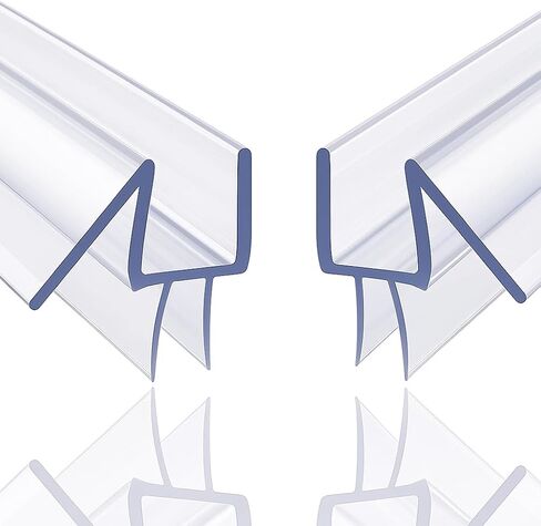 2 حزمة النجوم 3 36 "ختم باب دش بدون إطار-يناسب 3/8" الزجاج-قطاع PVC واضح لحاجز المياه وحماية البقع in Saudi Arabia
