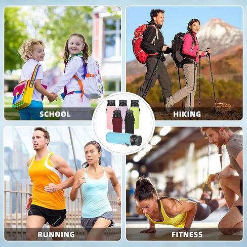 Rtteri 6 Pcs Neoprene Water Bottle Carrier Bag with Adjustable Shoulder Strap 32oz Insulator Water Bottle Cover Holder Cooler Sleeve for Stainless Steel/glass/plastic (Cute) in Saudi Arabia