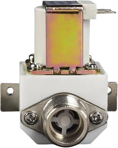 Water Inlet Valve G1/2 Male Thread Copper Solenoid Valve DN15 220V 24V 12V Brass Check Valve 1Pcs(Non-pressure Type,220V_NORMALLY CLOSED) in Saudi Arabia