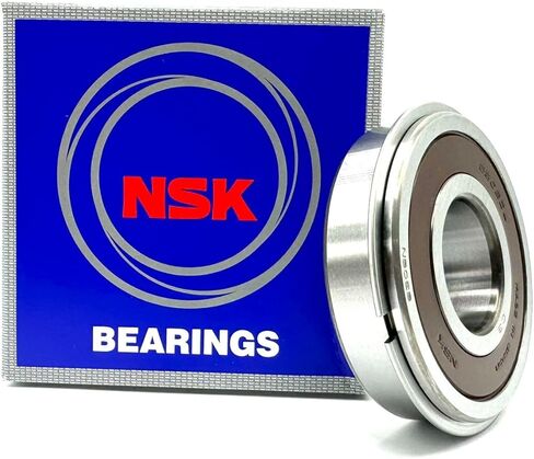 NSK 6306 DDU NR C3 Ball Ball ، Rubber Sealed + Snap Ring 30x72x19 mm in Kuwait